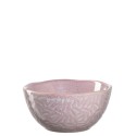 COUPE EN CERAMIQUE ROSE-12CM