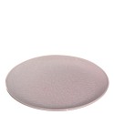 ASSIETTE EN CERAMIQUE ROSE-27CM