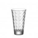 6 verres à eau "ciao optic"