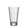 6 verres à eau "ciao optic"